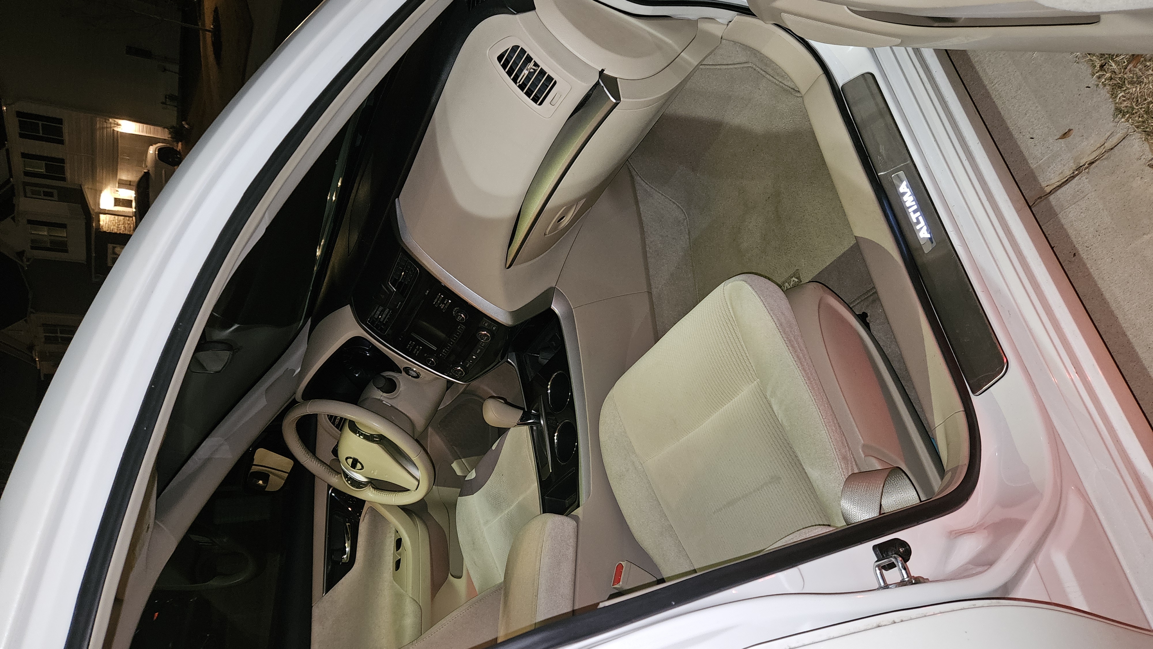 Car Passengerside Front Inside